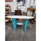 Surfboard Bar Set includes 4 Bar Stools and 1 Bench