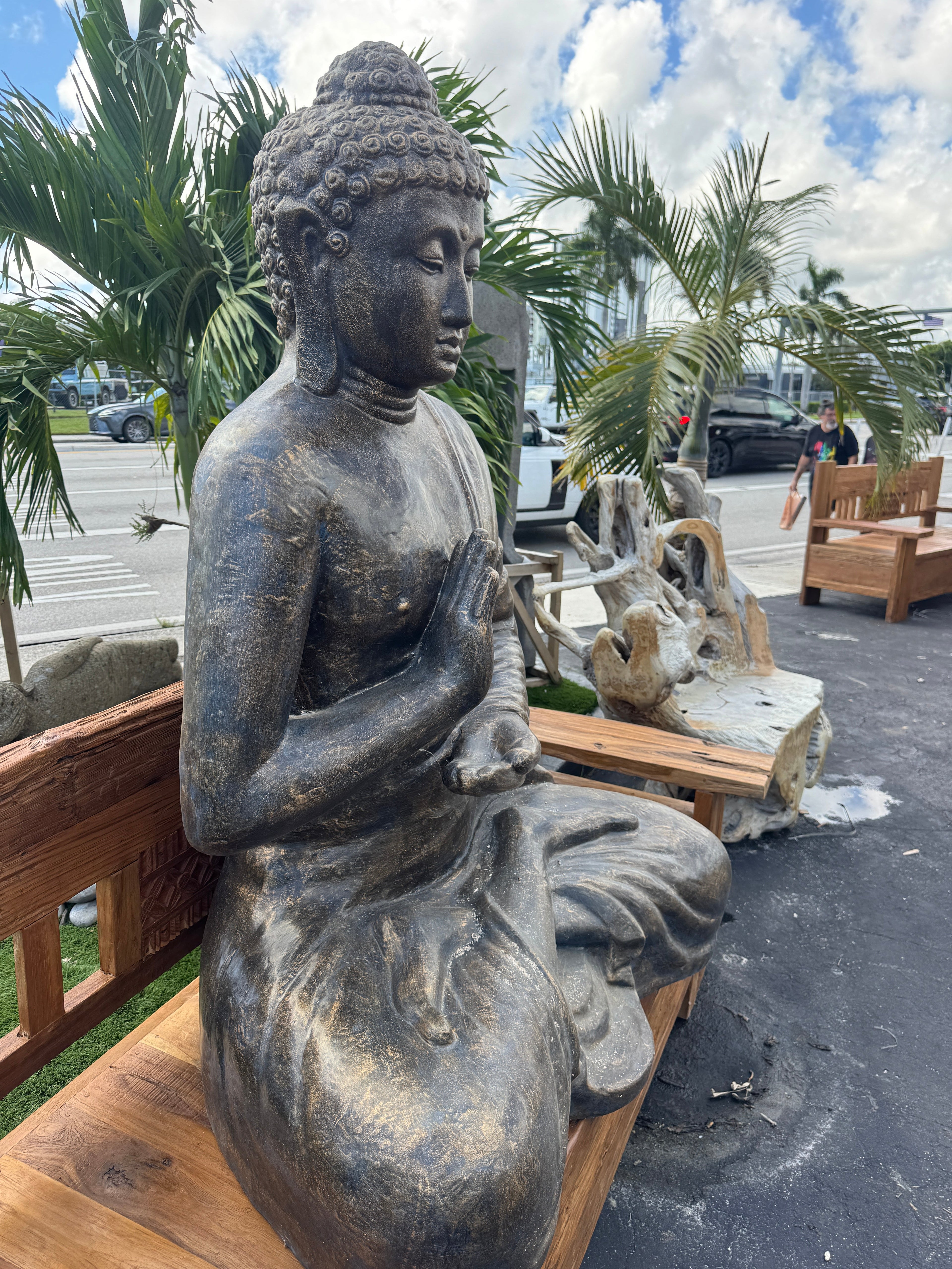 Grc Sitting Buddha 150 Cm Broward Design Center