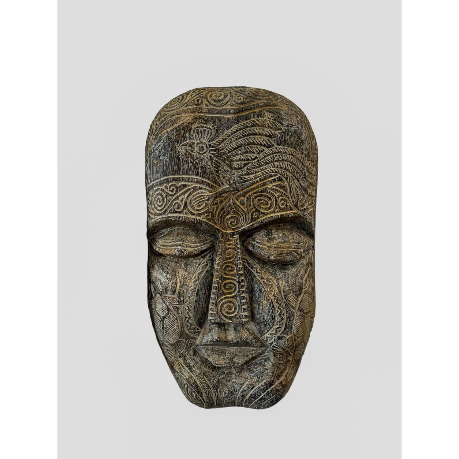 Hanging Tiki Mask Broward Design Center