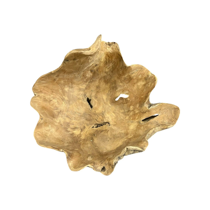 Teak Root Bowl Natural Broward Design Center