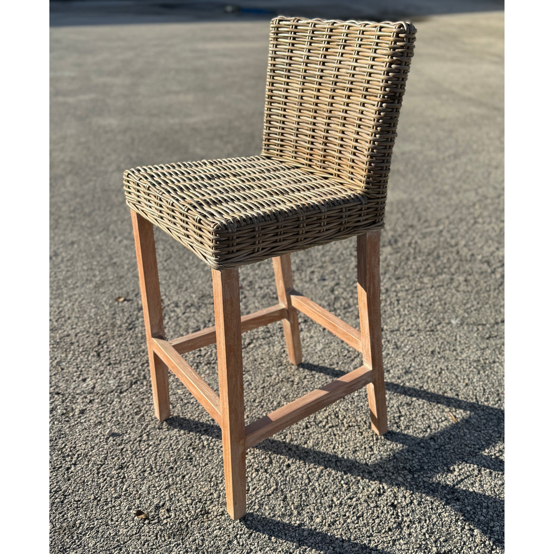 Key Largo Rattan Bar Stool Broward Design Center