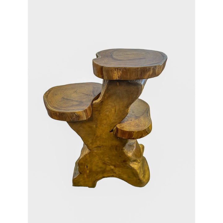 Teak Plant Stand (XS) - Broward Design Center