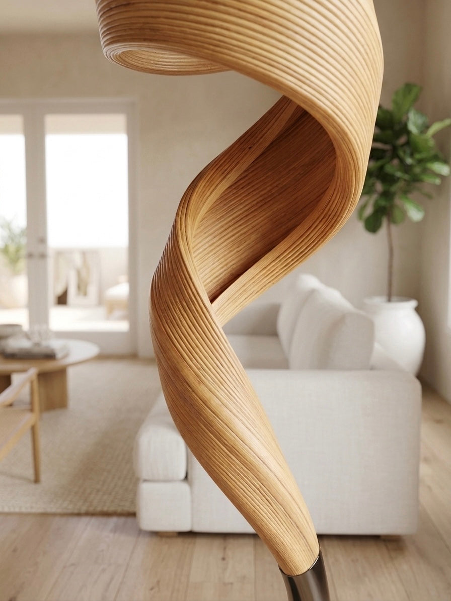 Driftwood Twist Floor Lamp