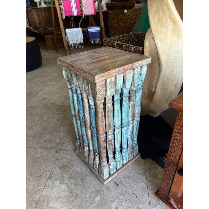 W/D Stool - 13 x 13 x 28 in India Sourcing