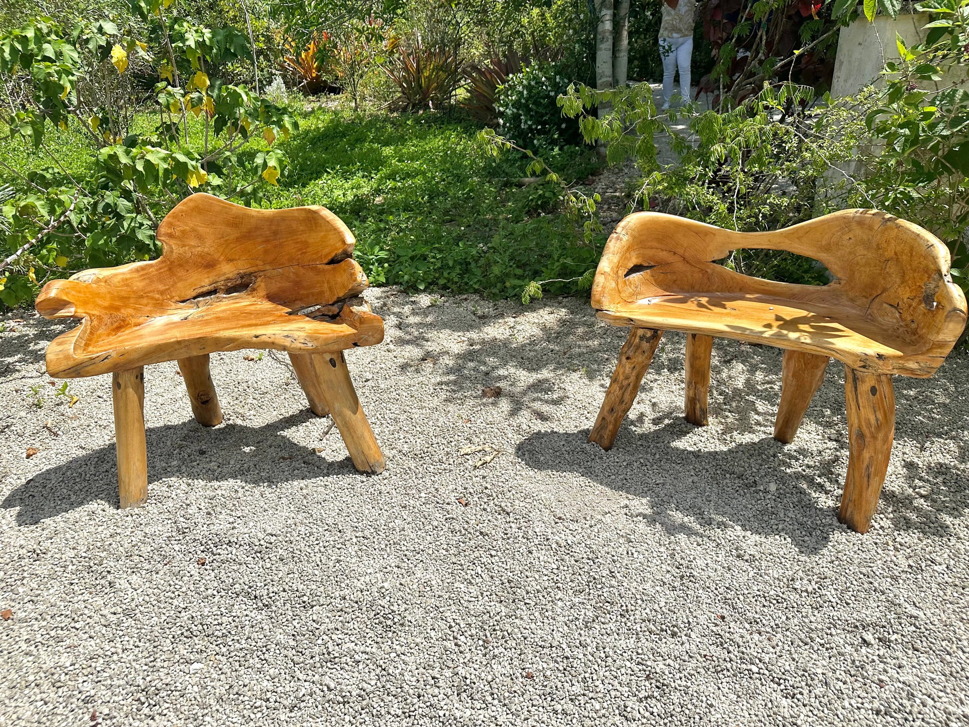 40” Teak Root Bench Anteak