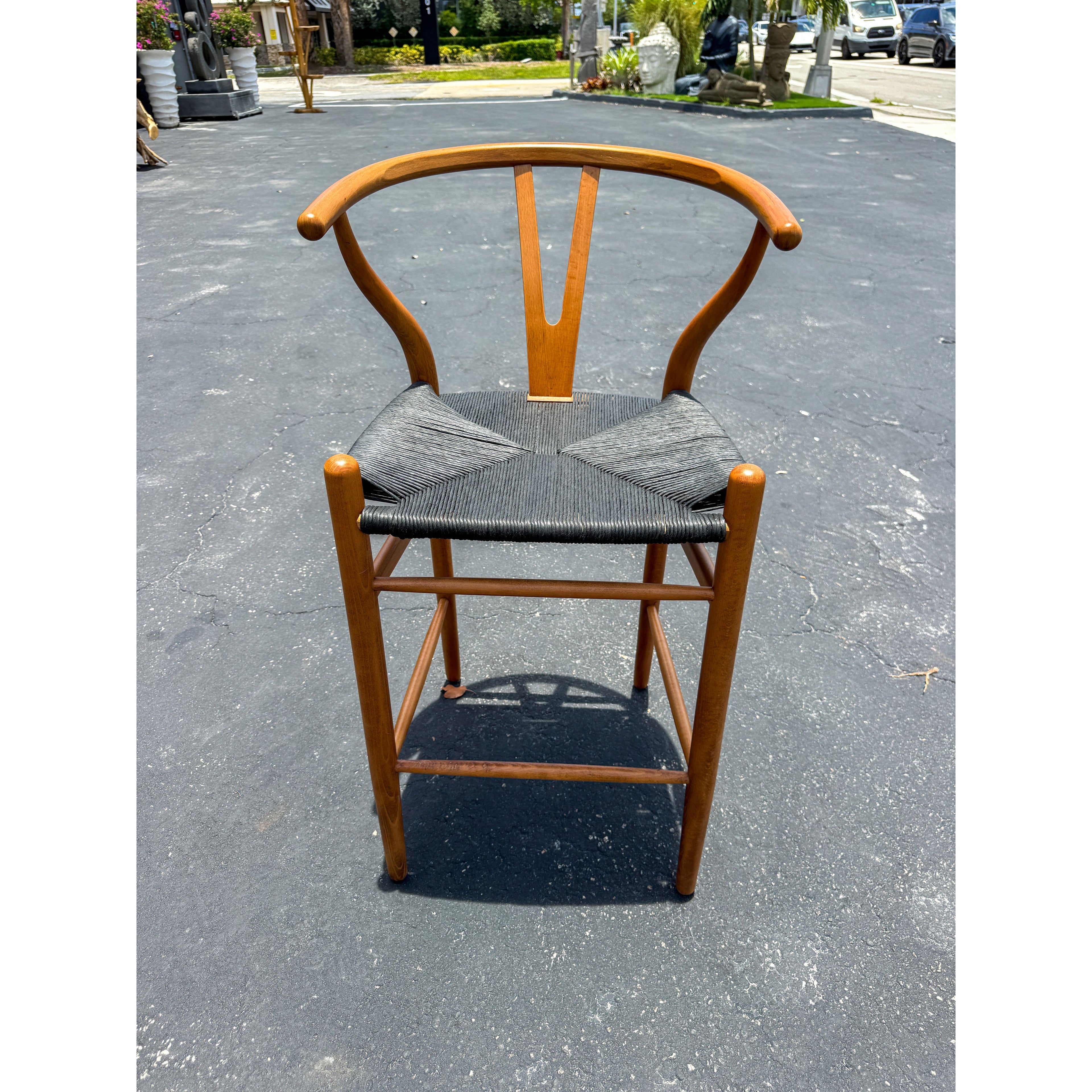 Wishbone Island Counter Stool Primitive Collection