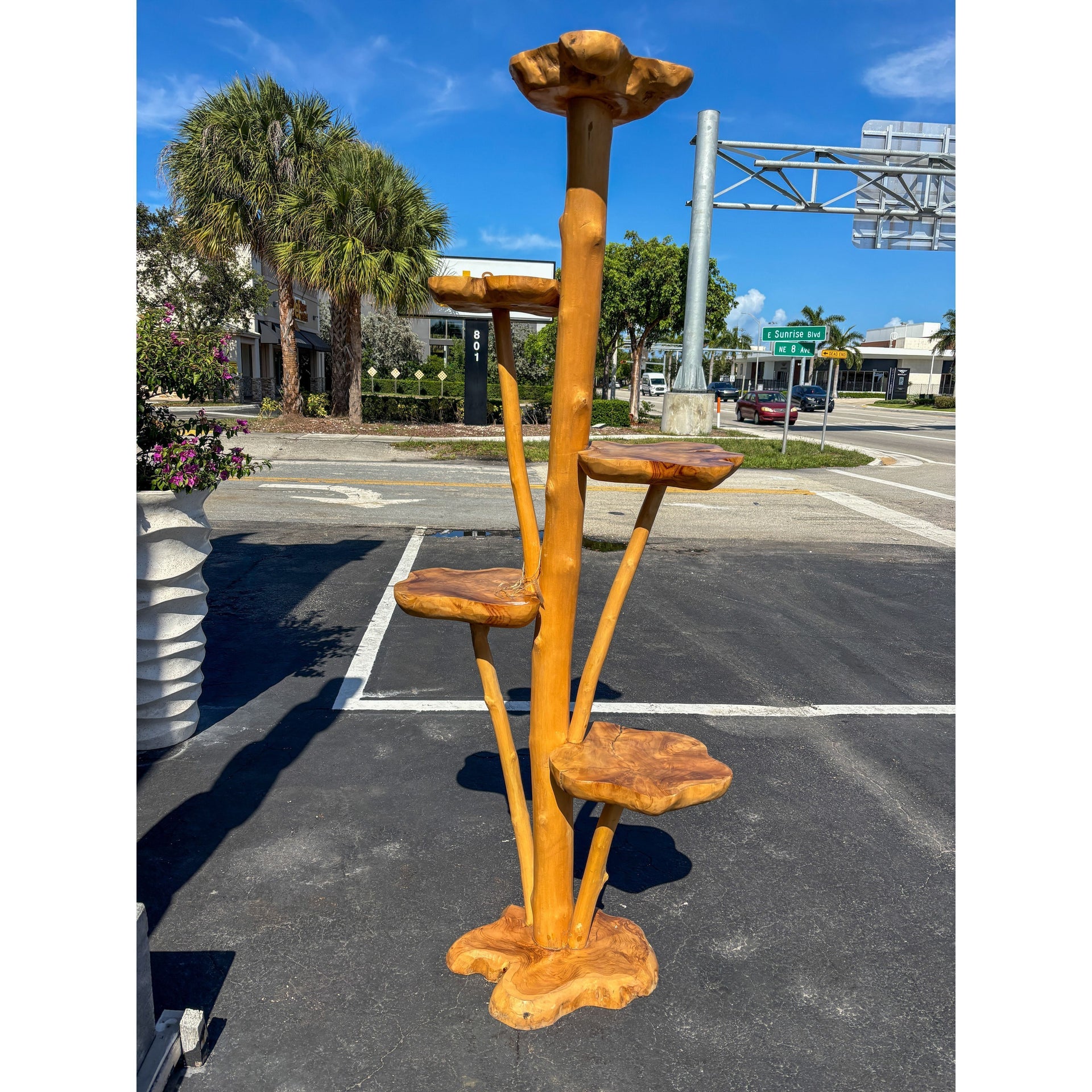 5 Tier Mushroom Display Table (Large) Broward Design Center