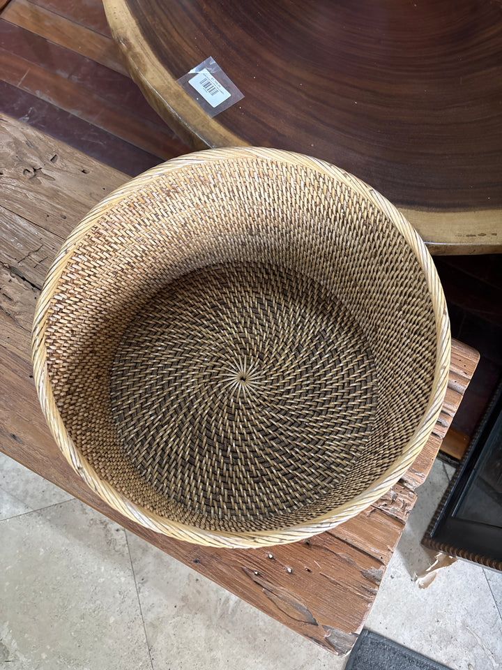 Wicker Basket The Broward Design Center