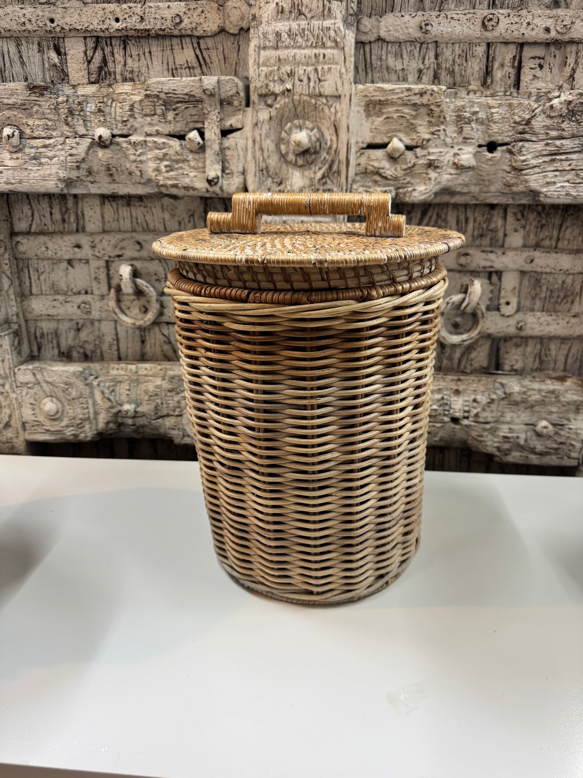 Synthetic Black Basket The Broward Design Center