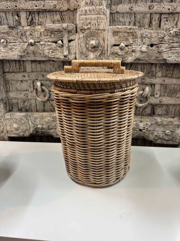 Synthetic Black Basket The Broward Design Center