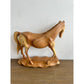 Hand Carved Horse Sculpture