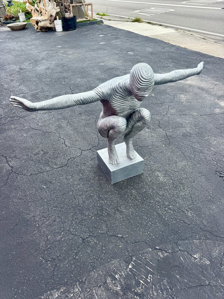 Outstretched Arms Sculpture, Aluminum, Large The Broward Design Center