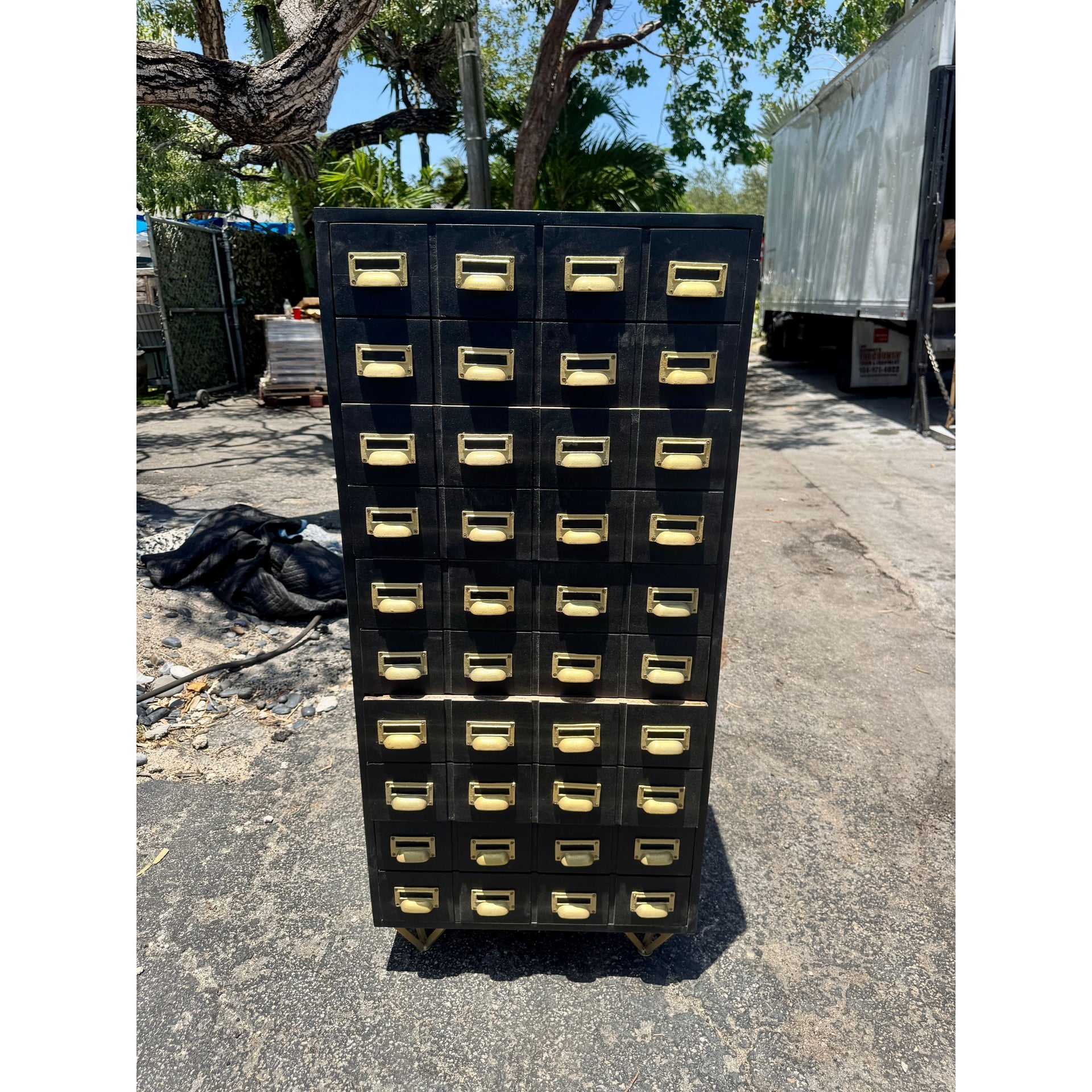 W/D Drawer Chest - 23 x 16 x 52 in India Sourcing