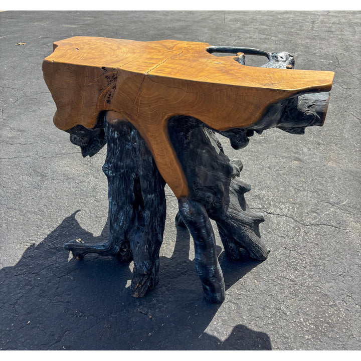 Teak Root Console (5) The Broward Design Center