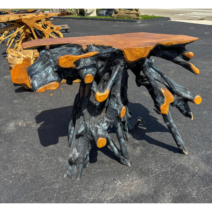 Teak Root Console (5) The Broward Design Center