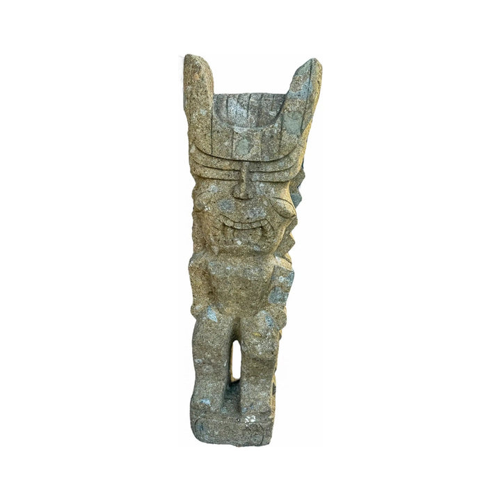 Stone Tiki Mask Broward Design Center