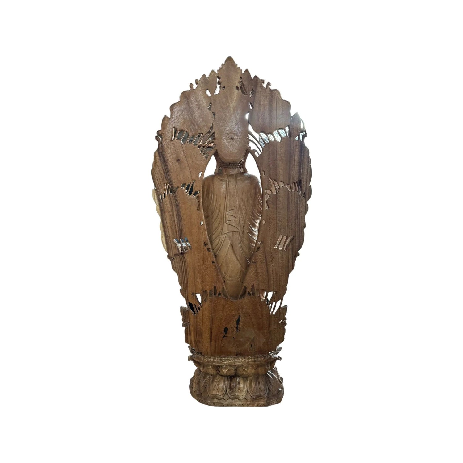 (Copy) Teak Buddha Vitarka Mudra Position (A) Broward Design Center