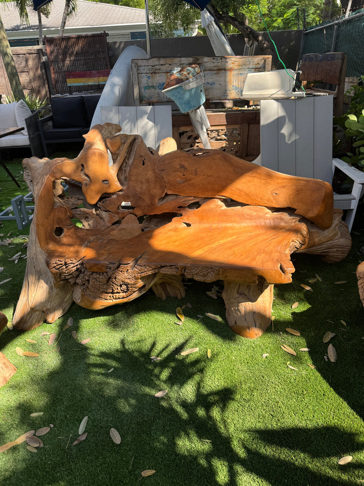 Teak Root Sofa XXL (A) Broward Design Center