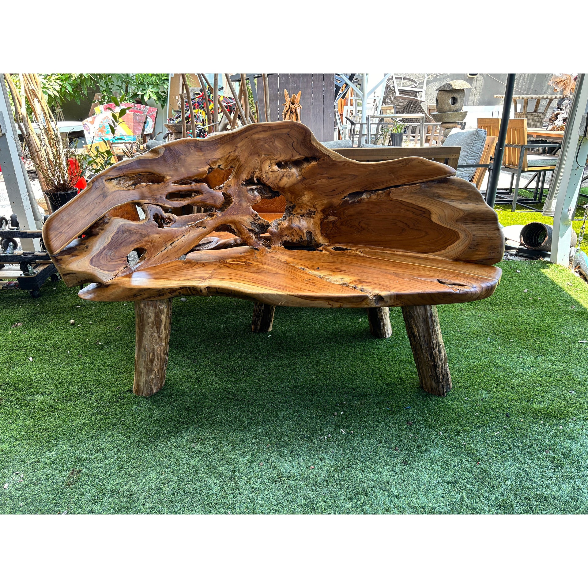 ORGANIC TEAK ROOT BENCH XL - B Anteak