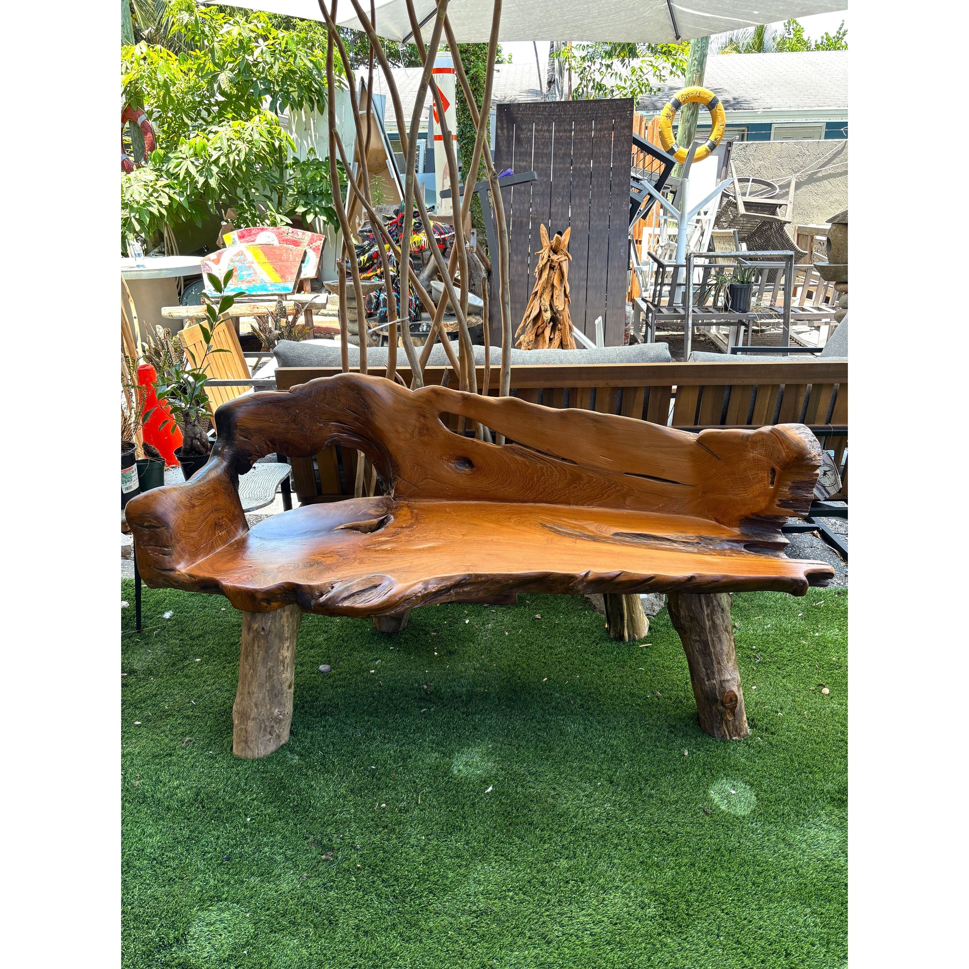 ORGANIC TEAK ROOT BENCH XL - A Anteak
