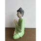 Hand Carved Painted Buddha