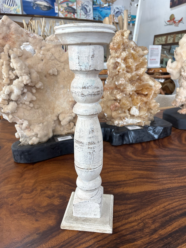 Distressed Candle Holder The Broward Design Center