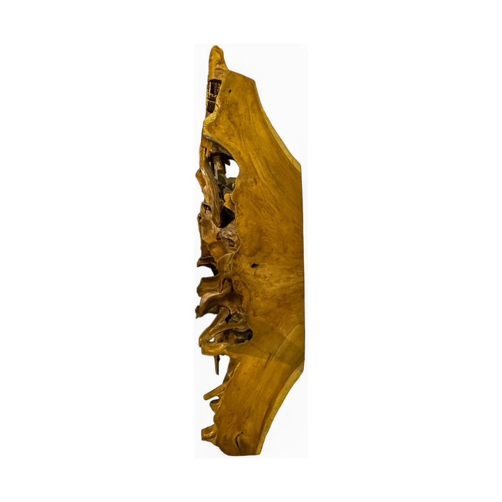 Teak Root Console With Carving Deco XL (H) Broward Design Center