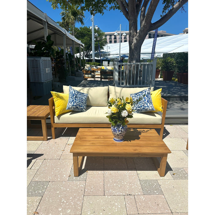 Panama Jack Bali Teak 5-Piece Seating Set The Broward Design Center