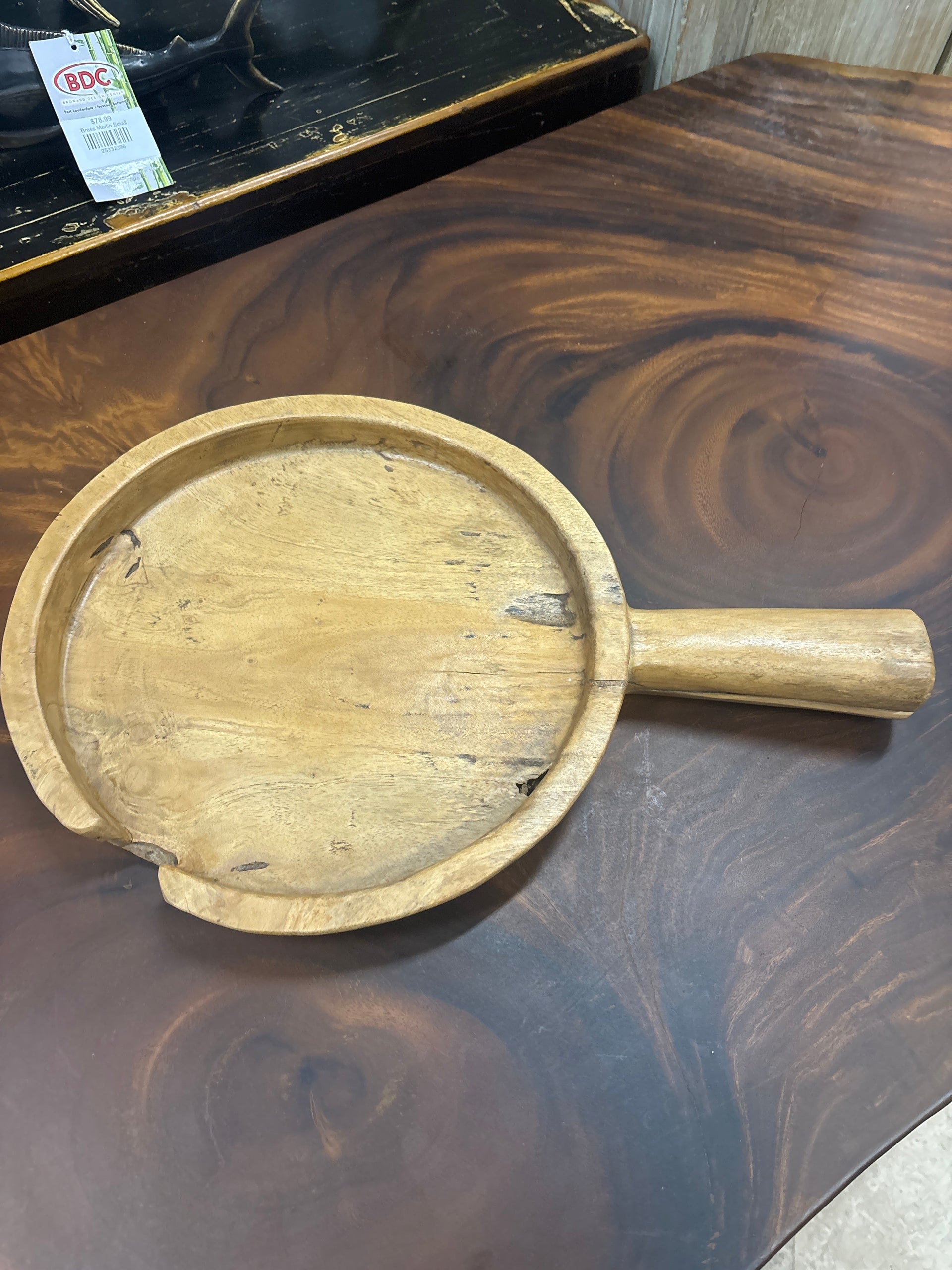 Wood Skillet With Handle The Broward Design Center