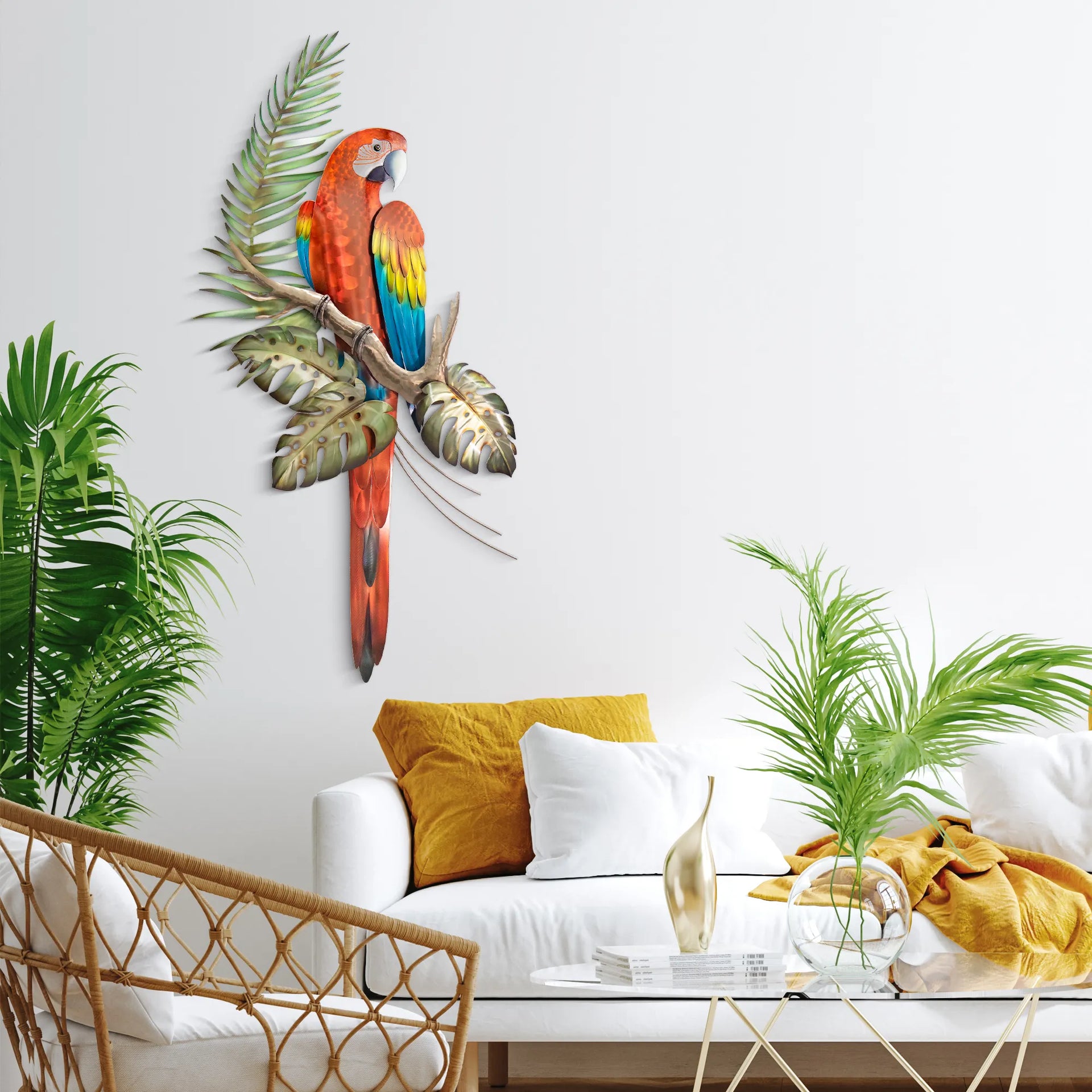 Macaw on Branch