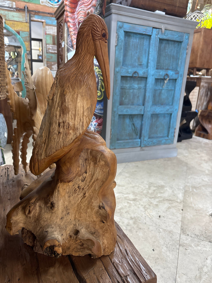 Teak Egret Deco The Broward Design Center