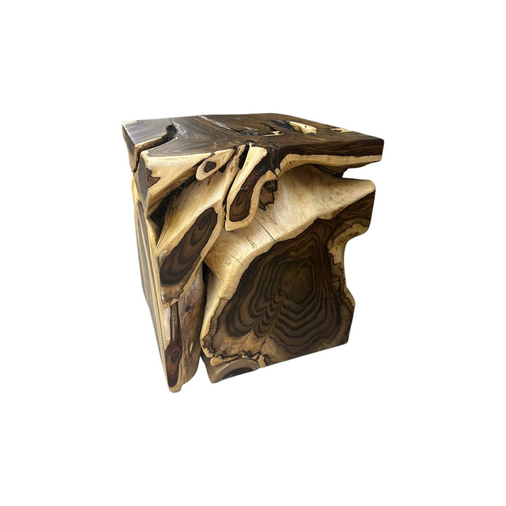 Mosaic Rosewood Side Table Anteak