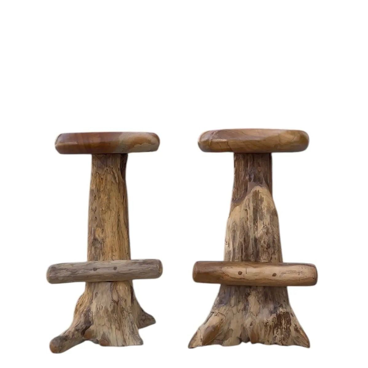Teak Root Round Counter Stool Anteak