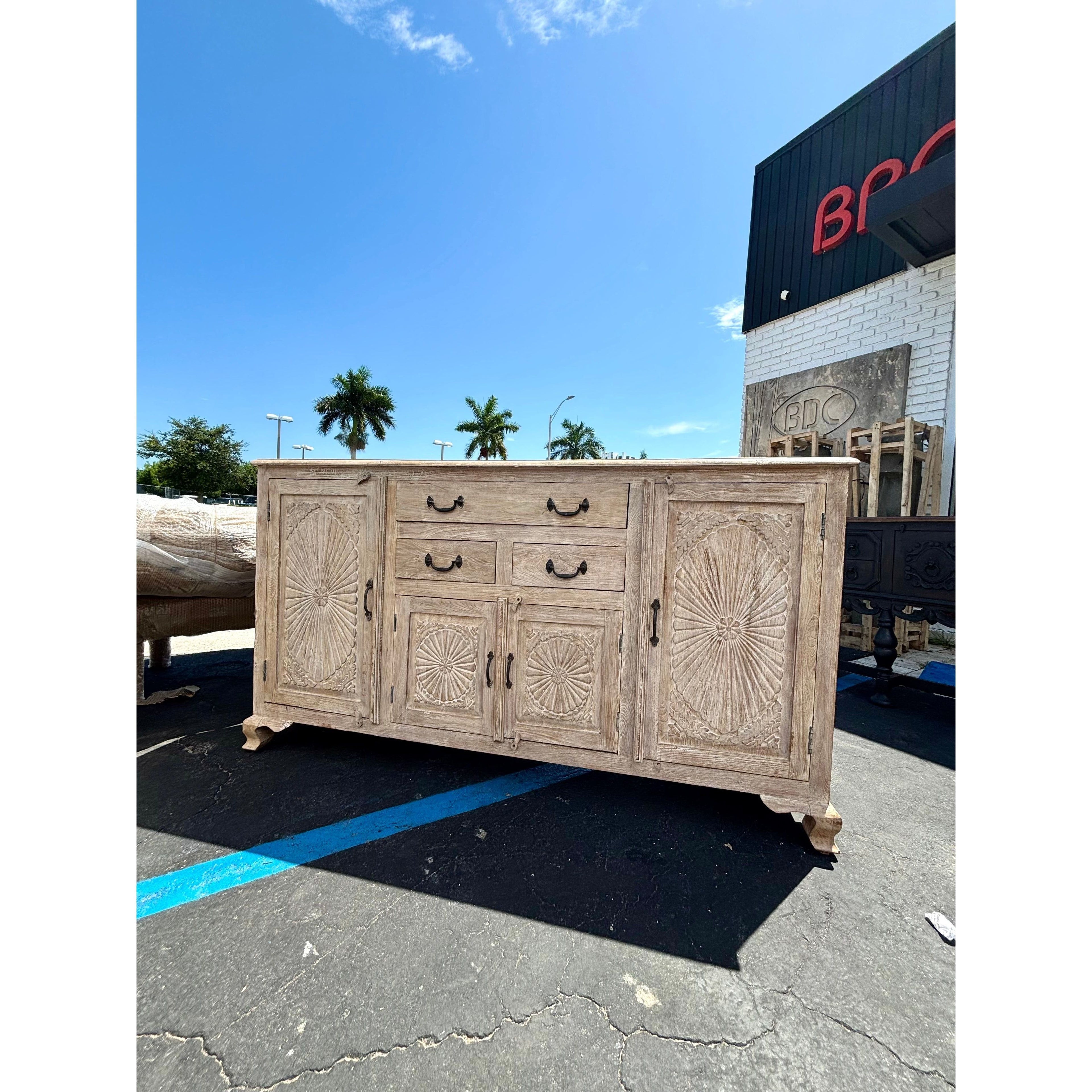 W/D Side Board - 71 x 17 x 39 in India Sourcing