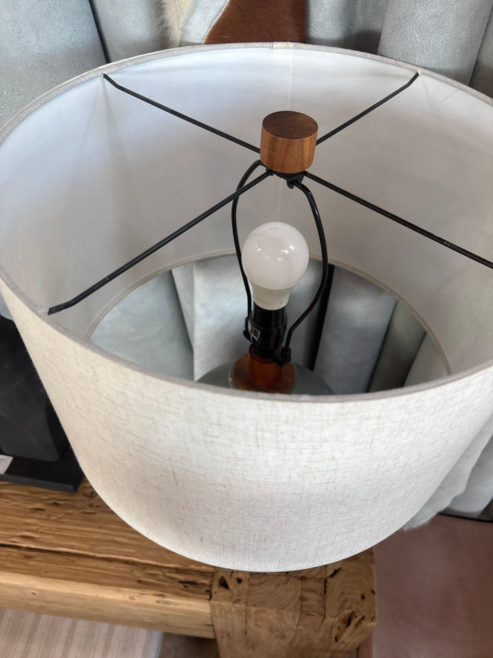 Ceramic Grey Lamp The Broward Design Center