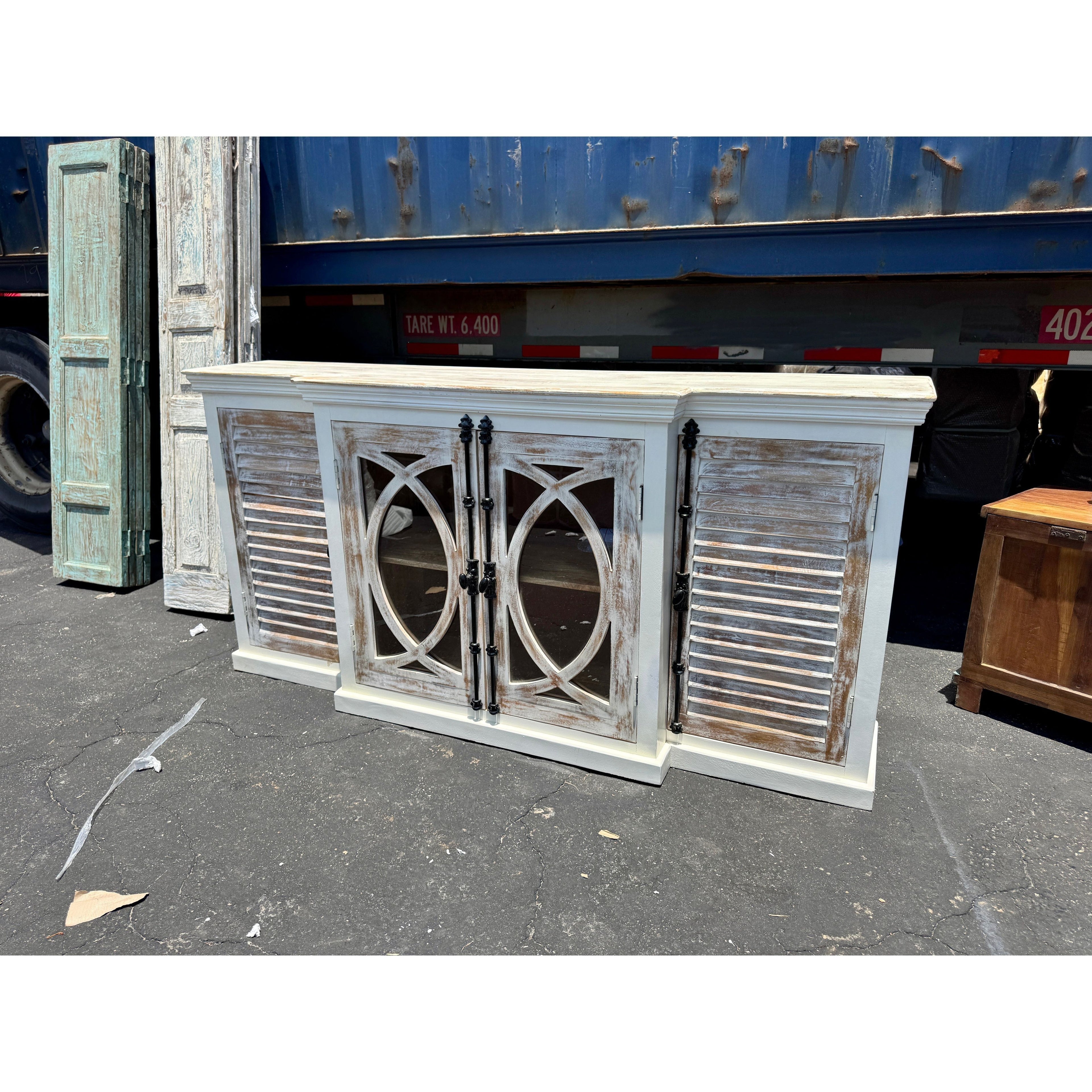 W/D Side Board - 76 x 17 x 37 in India Sourcing