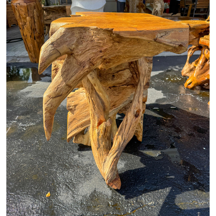 Teak Root Console (6) The Broward Design Center