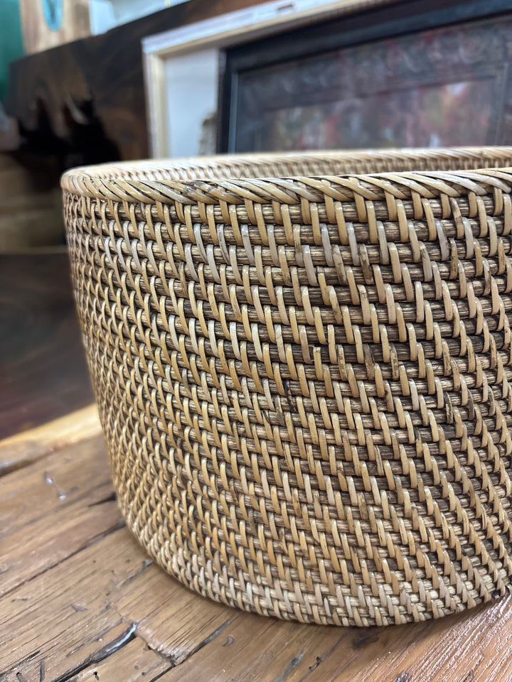 Wicker Basket The Broward Design Center