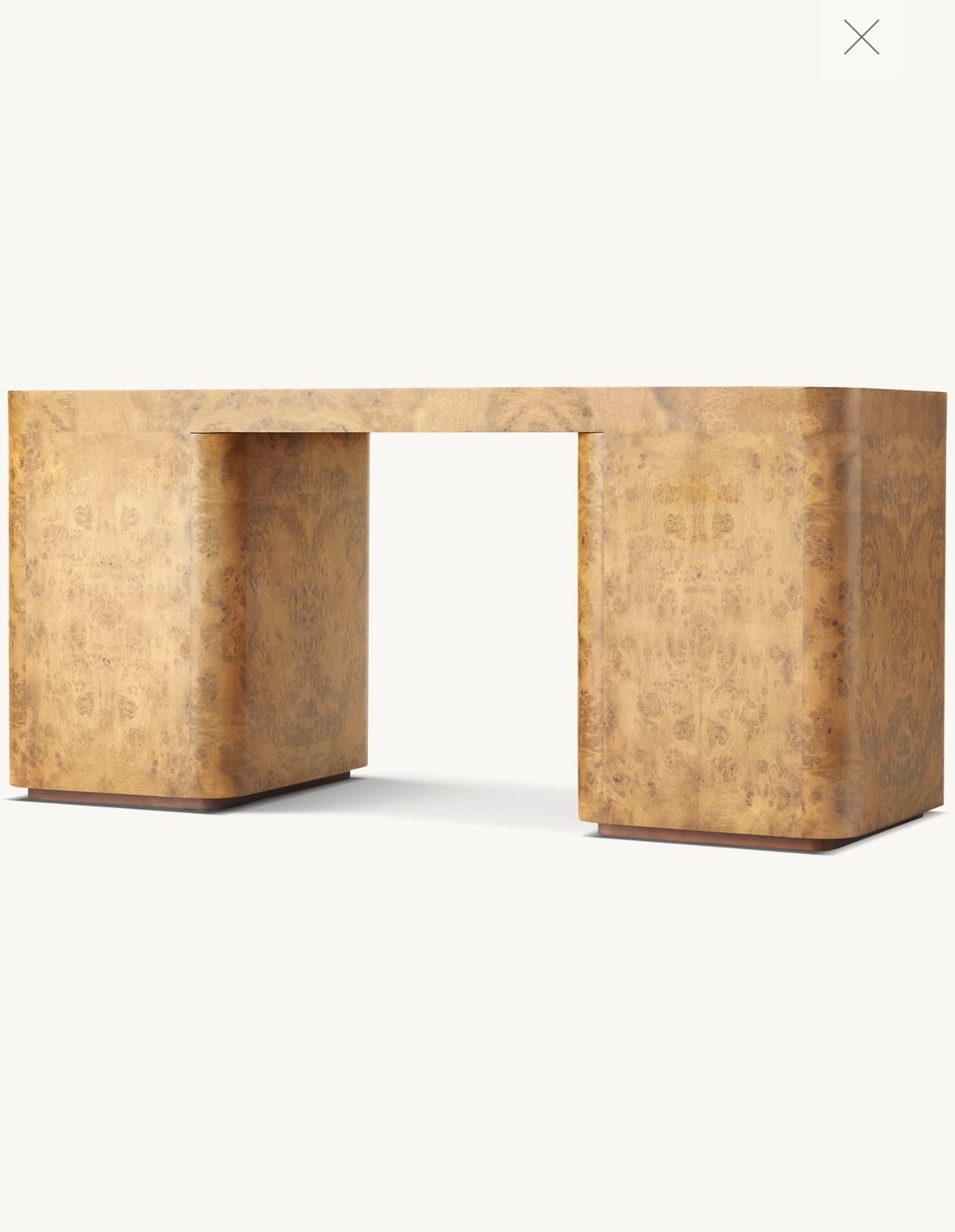 Burl Storage Desk The Broward Design Center
