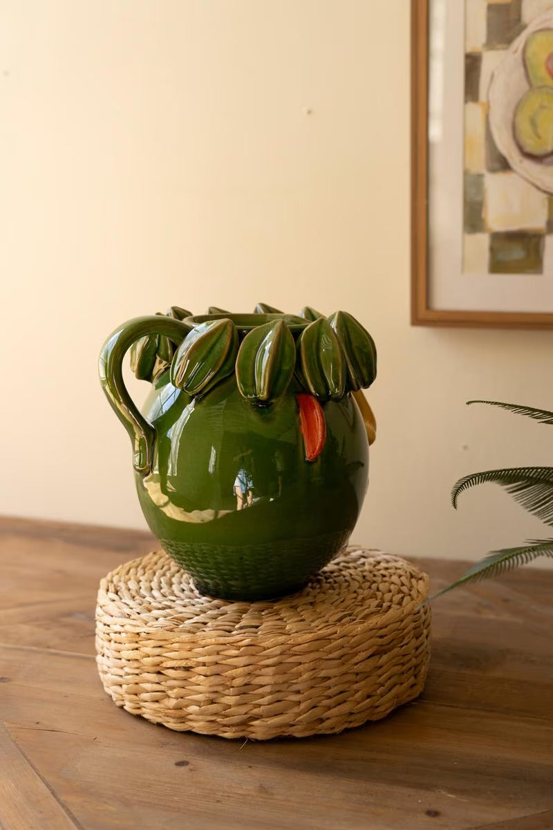 Ceramic Head Planter - Starfruit