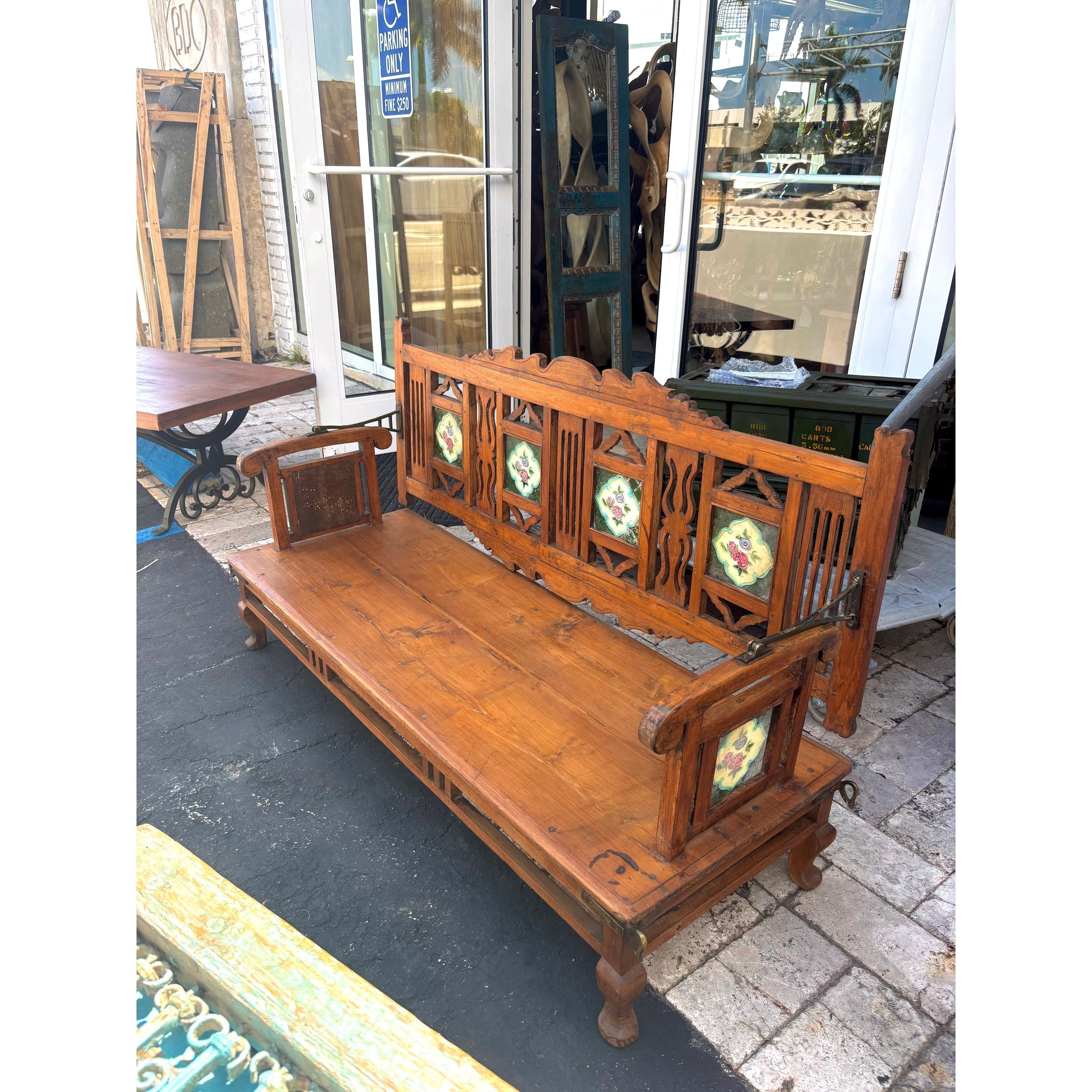 W/D Bench - 60 x 22 x 33 in India Sourcing