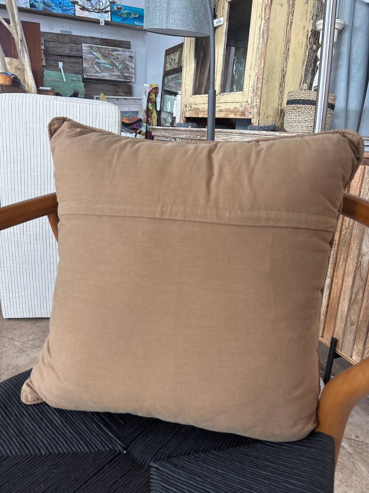 Embroidered Flower Pillow The Broward Design Center