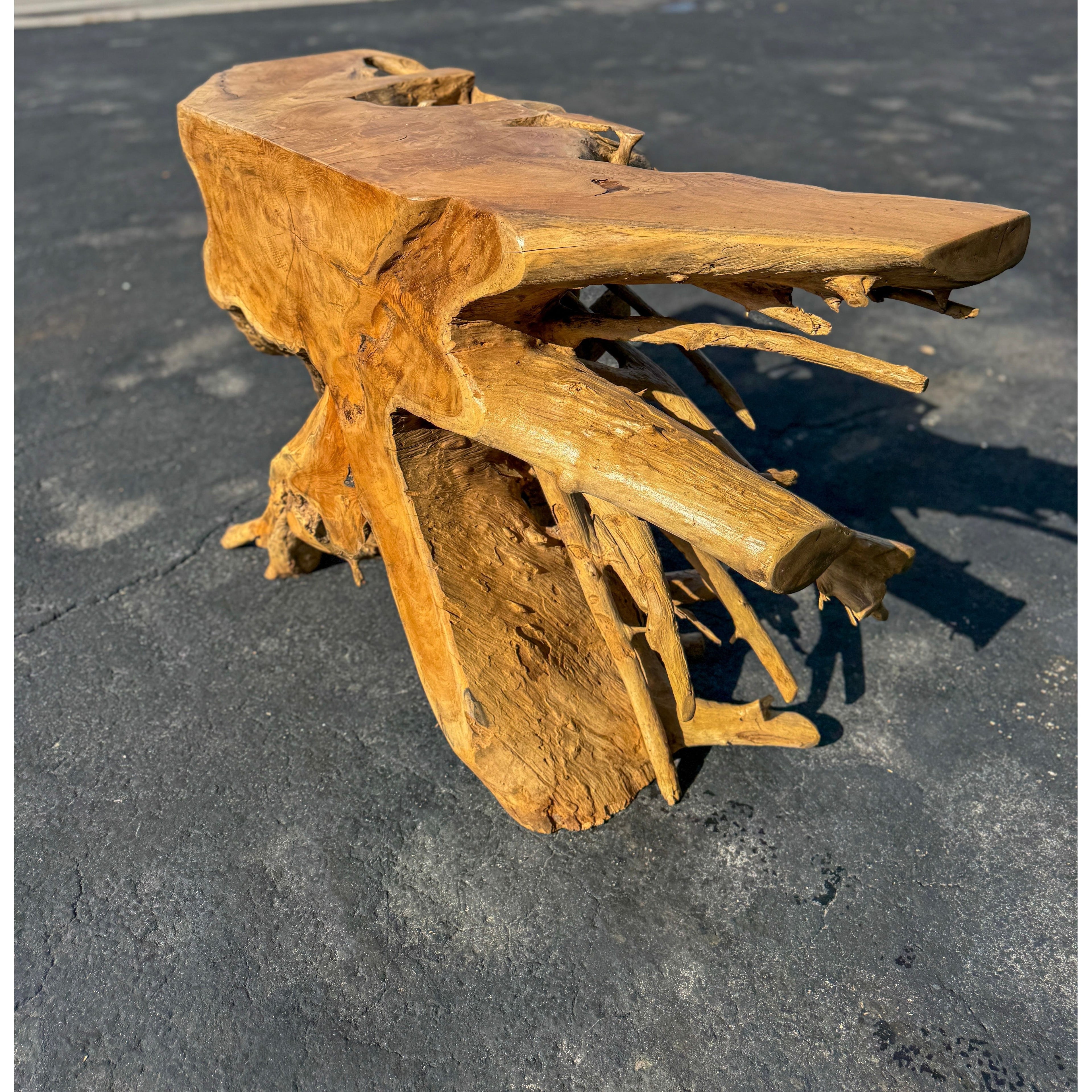 Teak Root Console (7) The Broward Design Center