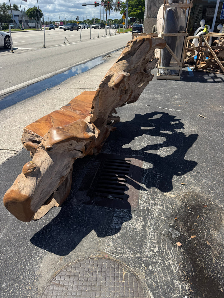 Teak Root Sofa XXL (D) Broward Design Center