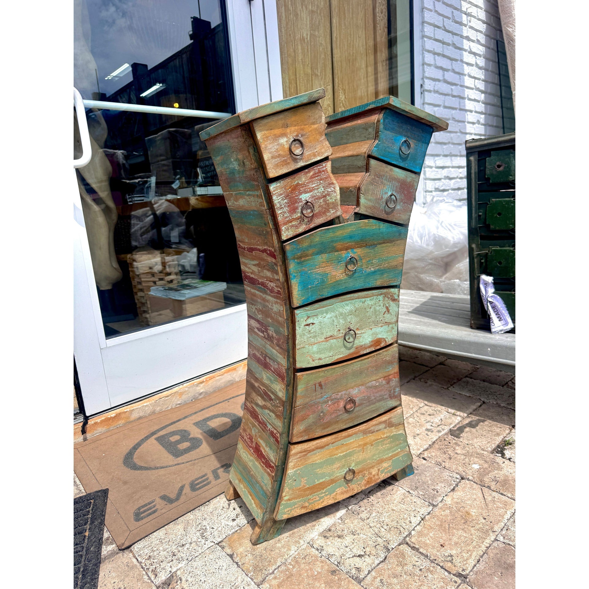 W/D Drawer Chest - 20 x 10 x 39 in India Sourcing