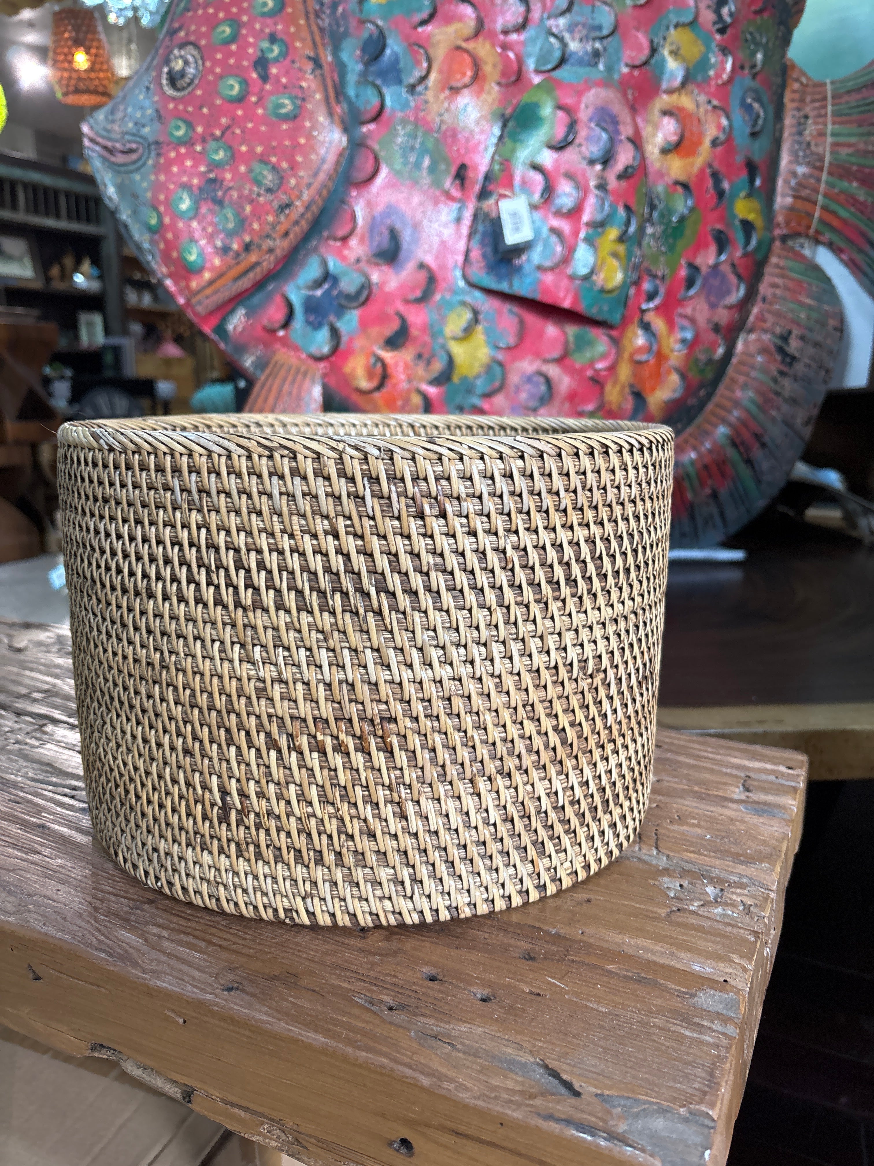 Wicker Basket The Broward Design Center