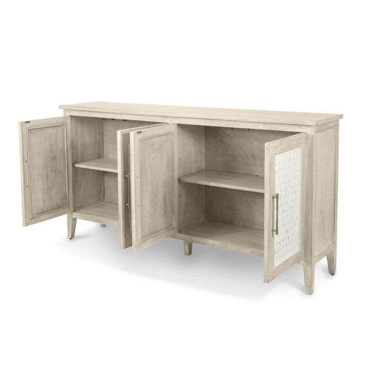 Tahiti 4-Door Credenza The Broward Design Center