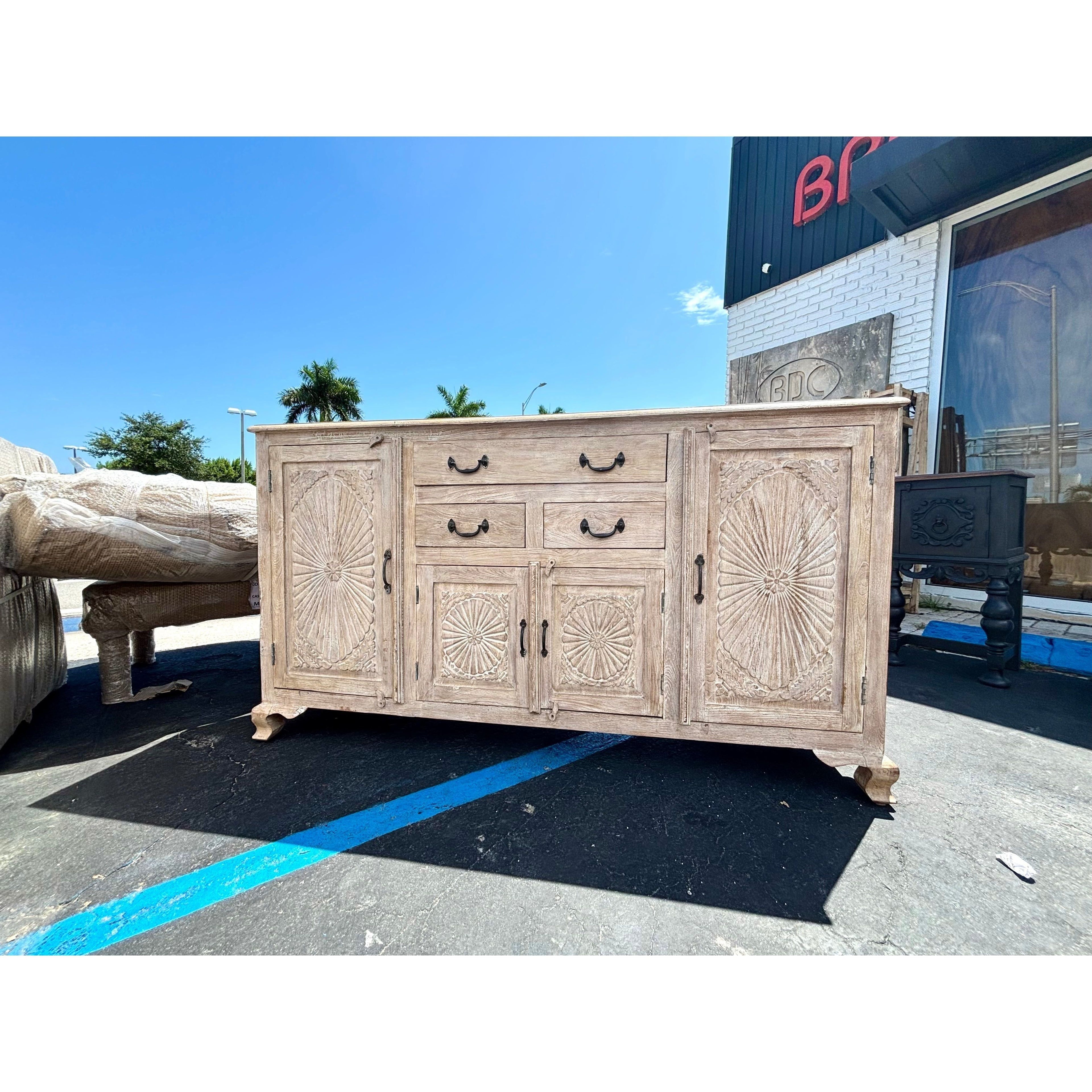W/D Side Board - 71 x 17 x 39 in India Sourcing