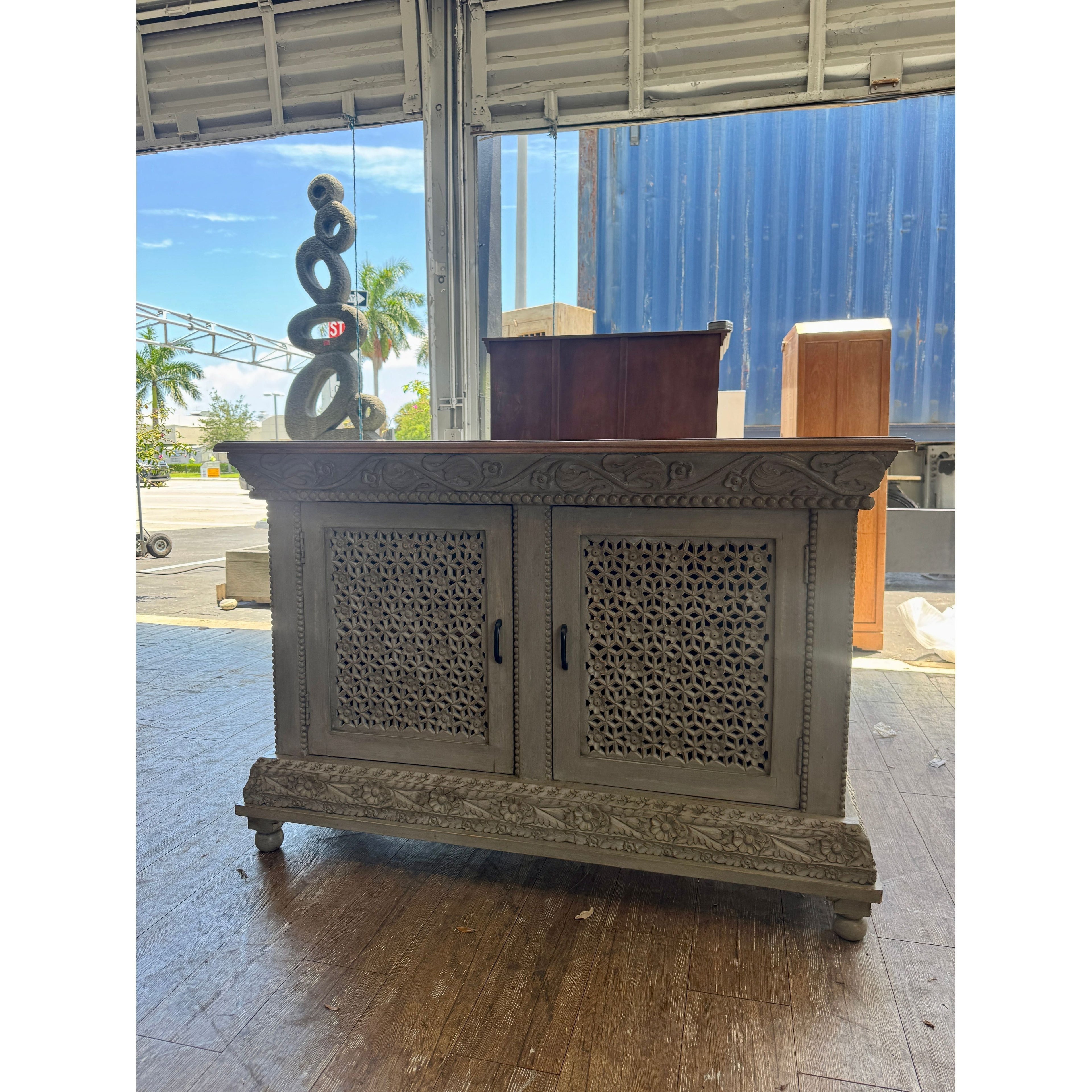 W/D Side Board - 60 x 18 x 40 in India Sourcing