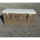 Key Largo Rattan Storage Bench With Cushion